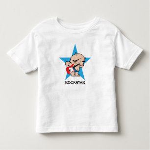 T-shirt Pour Les Tous Petits Tête graphique Rockstar pour garçons