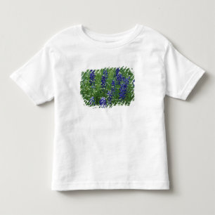 T-shirt Pour Les Tous Petits Texas, lac Buchanan. Bleuet du Texas et sauvage