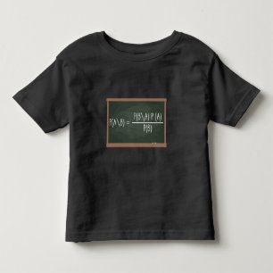T-shirt Pour Les Tous Petits Théorie de la probabilité de Bayes Sciences des 