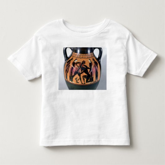 T-shirt Pour Les Tous Petits Theseus combattant le Minotaur (Devant)