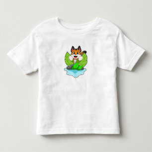 T-shirt Pour Les Tous Petits Tigre à la chasse