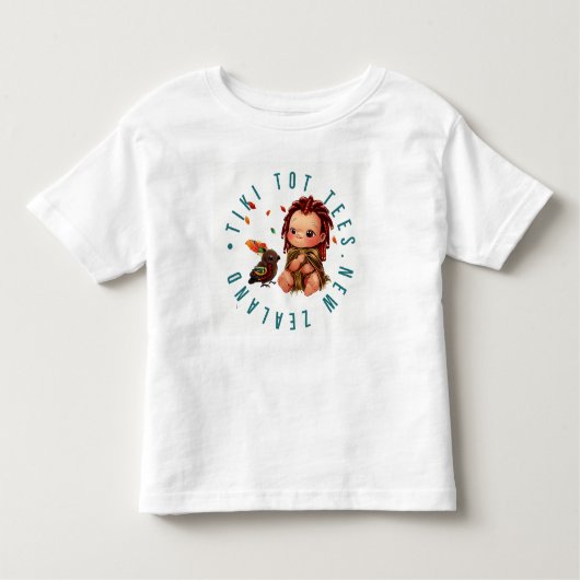 T-shirt Pour Les Tous Petits Tiki tots tee - shirt (Devant)