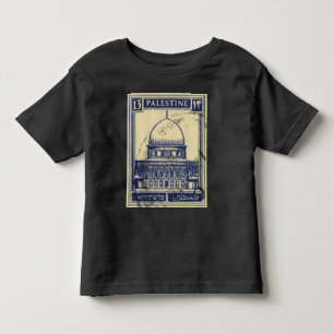 T-shirt Pour Les Tous Petits timbre antique palestinien 1920_ folklor palestine