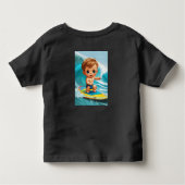 T-shirt Pour Les Tous Petits Tiny Wave Rider - Baby Surfer Vibes (Dos)