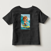 T-shirt Pour Les Tous Petits Tiny Wave Rider - Baby Surfer Vibes (Devant)