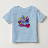 T-shirt Pour Les Tous Petits Tir de groupe de gâteau d'anniversaire (Devant)