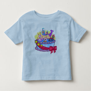 T-shirt Pour Les Tous Petits Tir de groupe de gâteau d'anniversaire