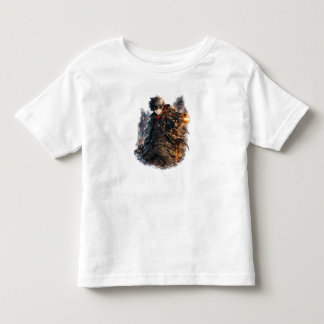 T-shirt Pour Les Tous Petits Tireur au pistolet néon Cieux de feu