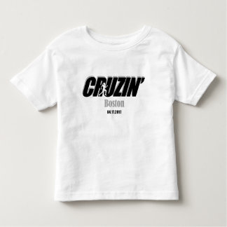 T-shirt Pour Les Tous Petits Toddler Boys Cruzin Boston