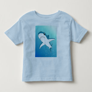 T-shirt Pour Les Tous Petits Toddlers Cartoon Shark T Shirt