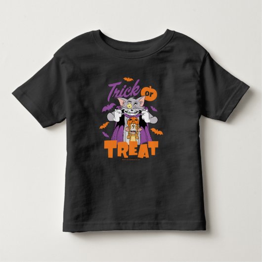 T-shirt Pour Les Tous Petits Tom & Jerry | Tricoter ou traiter (Devant)