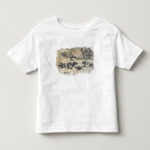 T-shirt Pour Les Tous Petits Tonnerre de démon, tombeau de Tenjin, période de