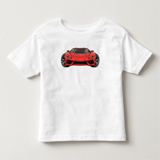 T-shirt Pour Les Tous Petits Toon Car Style (Devant)