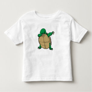 T-shirt Pour Les Tous Petits Tortue à Hip hop Dance Dab