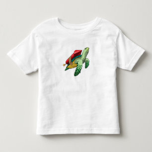 T-shirt Pour Les Tous Petits Tortue avec fusée