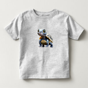 T-shirt Pour Les Tous Petits Tortue Bébé aux Grands Yeux