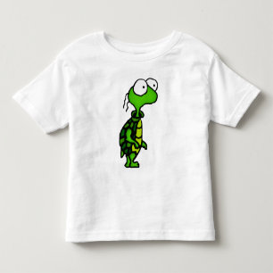 T-shirt Pour Les Tous Petits Tortue de bande dessinée