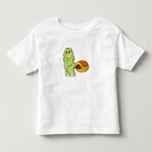 T-shirt Pour Les Tous Petits Tortue sans Shell Shy.PNG