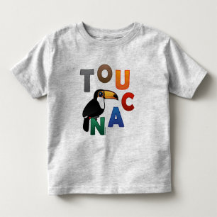 T-shirt Pour Les Tous Petits Toucan coloré
