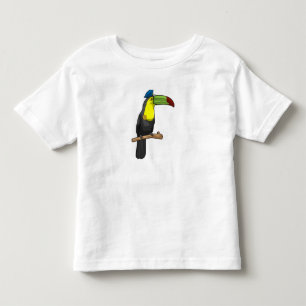 T-shirt Pour Les Tous Petits Toucan en tant que policier