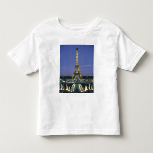 T-shirt Pour Les Tous Petits Tour Eiffel, Paris, France 2 (Devant)
