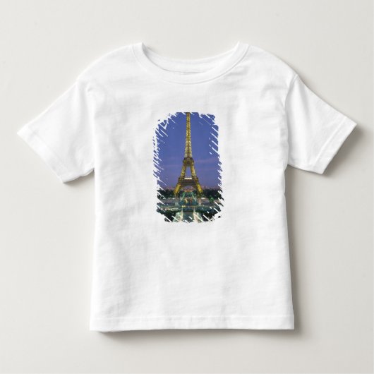 T-shirt Pour Les Tous Petits Tour Eiffel, Paris, France 2 (Devant)