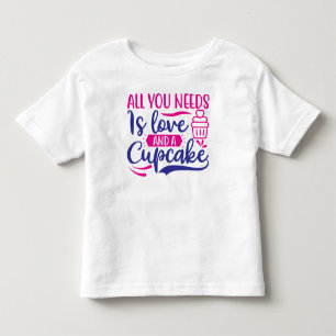 T-shirt Pour Les Tous Petits Tout ce dont vous avez besoin, c'est de l'amour et