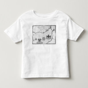 T-shirt Pour Les Tous Petits Tracez No.8 montrant l'itinéraire de la flotte