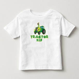 T-shirt Pour Les Tous Petits Tracteur Kid