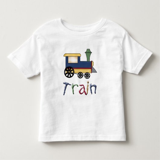 T-shirt Pour Les Tous Petits Train (Devant)