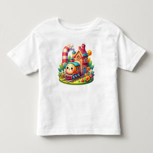 T-shirt Pour Les Tous Petits Train de jouets pour bébé-68959