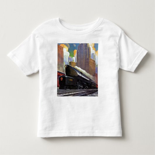 T-shirt Pour Les Tous Petits Train de Pennsylvanie par Unknown (Devant)