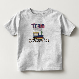 T-shirt Pour Les Tous Petits Train sur piste