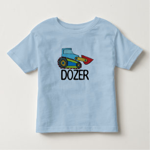 T-shirt Pour Les Tous Petits Transport de bouteur de bouteur