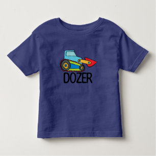 T-shirt Pour Les Tous Petits Transport de bouteur de bouteur