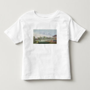 T-shirt Pour Les Tous Petits Transportant des caisses de thé (la semaine sur l