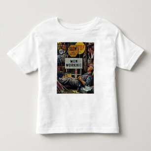 T-shirt Pour Les Tous Petits Travailler d'hommes