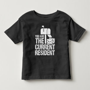 T-shirt Pour Les Tous Petits Travailleurs postaux drôles de facteur résident
