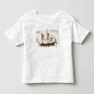 T-shirt Pour Les Tous Petits Traverser un navire français de première classe 