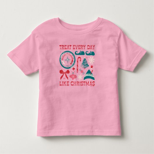 T-shirt Pour Les Tous Petits Treat Every Day Like Christmas (Devant)