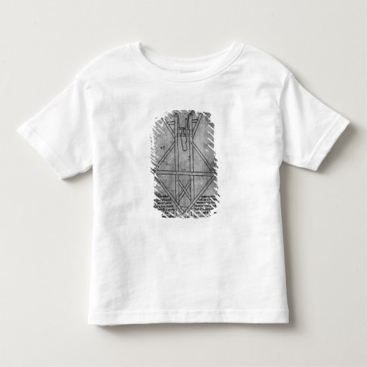 T-shirt Pour Les Tous Petits Trebuchet, machine pour jeter des flèches (Devant)