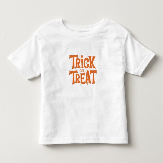 T-shirt Pour Les Tous Petits Trick ou traiter l'ensemble Halloween (Devant)