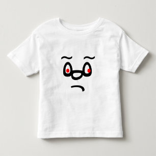 T-shirt Pour Les Tous Petits Triste visage