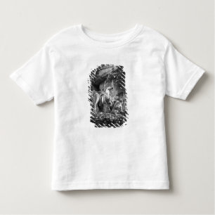 T-shirt Pour Les Tous Petits Tritons toilettant deux chevaux du soleil