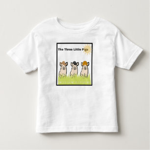 T-shirt Pour Les Tous Petits Trois petits cochons