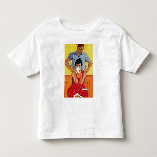 T-shirt Pour Les Tous Petits Trop Tard Pour Se Composer (Devant)