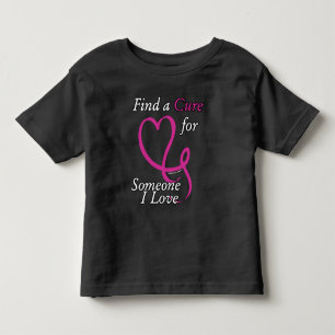 T-shirt Pour Les Tous Petits Trouver un remède/coeur/quelqu'un que j'aime...Can