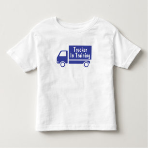 T-shirt Pour Les Tous Petits Trucker en formation