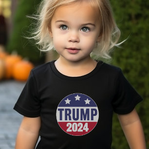 T-shirt Pour Les Tous Petits Trump 2024