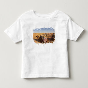 T-shirt Pour Les Tous Petits Tunisie, région des Ksour, Ksar Ghilane, Grand Erg